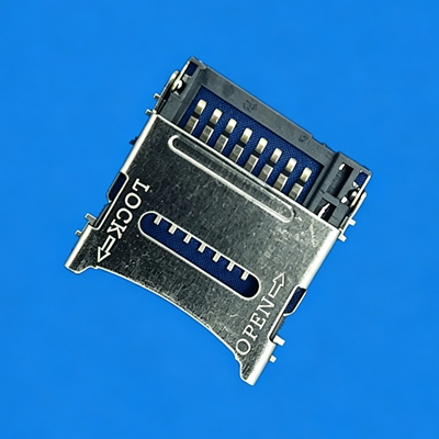 SIM卡座microSD 掀盖式1.50高