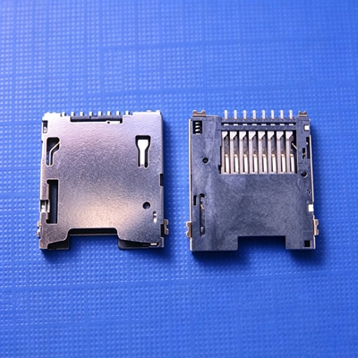 TF/microSD push type 带侦测（常开）（H=1.50mm)