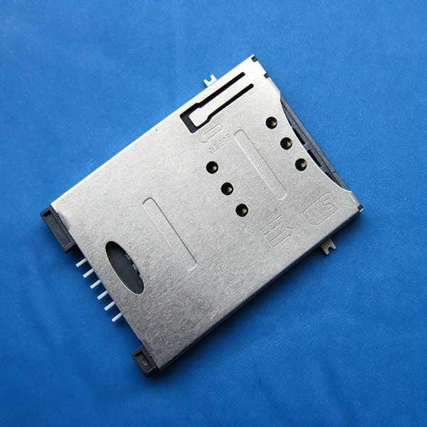SIM-PUSH-6PIN-全贴无定位柱