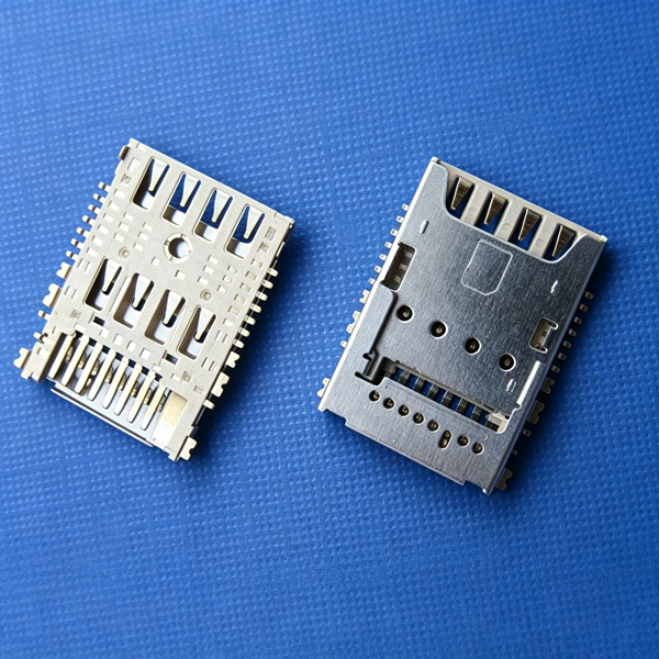 micro-SIM-TF 二合一 卡座