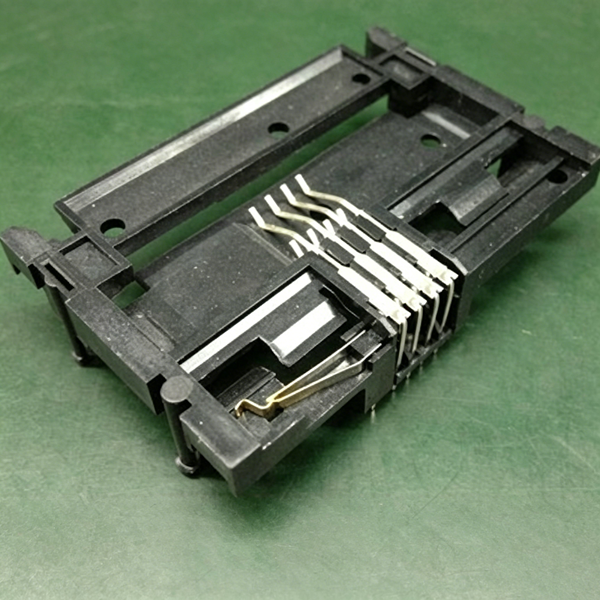 Smart card拉拔 8pin IC卡座有侦测端子无鱼叉