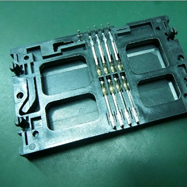 Smart card拉拔 8pin IC卡座有侦测端子6.20高