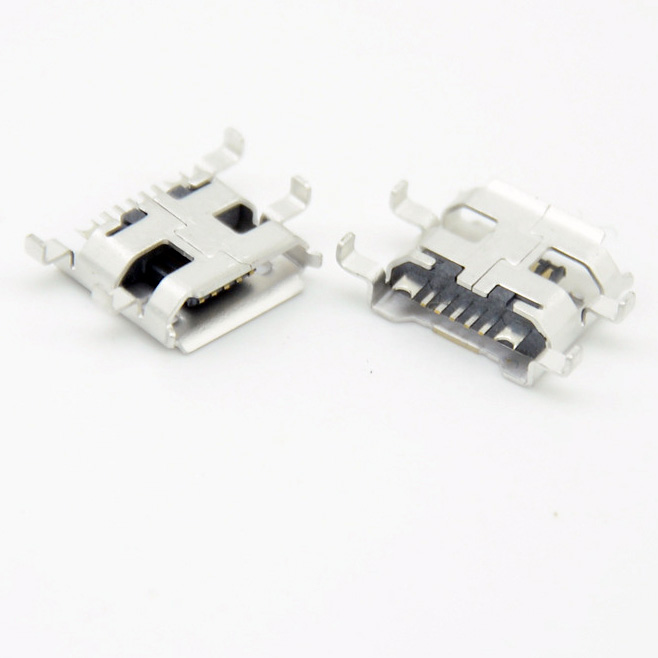 MICRO5P母座 P沉板0.72带接地