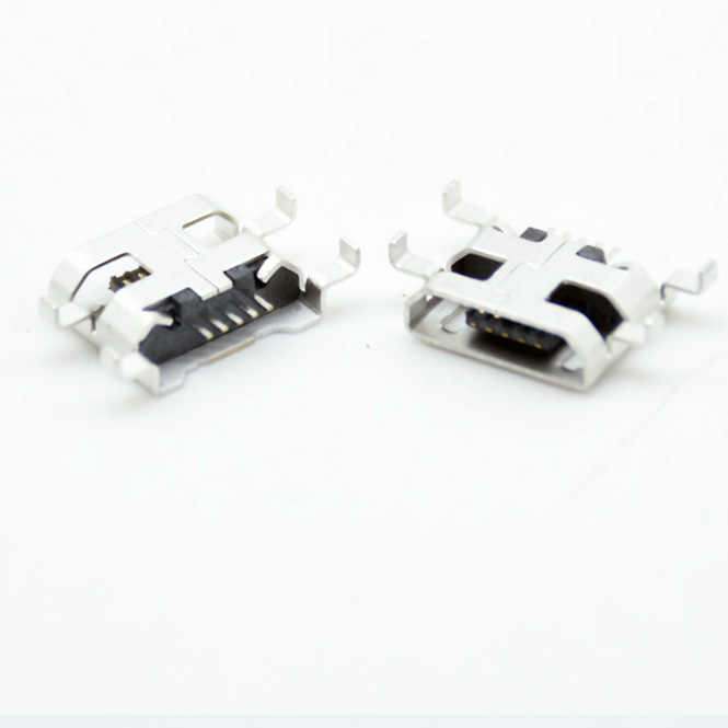 MICRO5P母座沉板0.720.8卷边直边